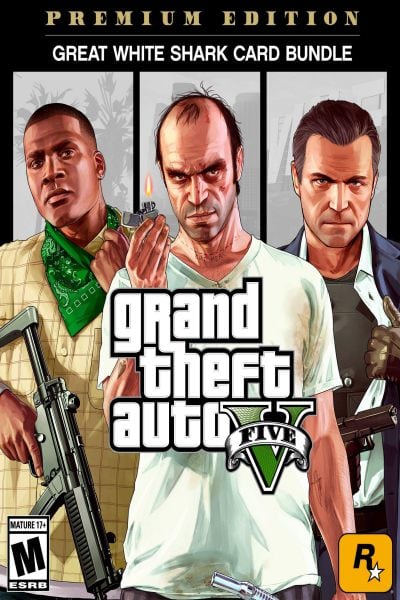 Grand Theft Auto V: Premium Edition & Great Whale Shark Card Bundle