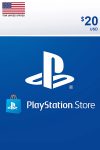 PlayStation Store 20 USD for United States