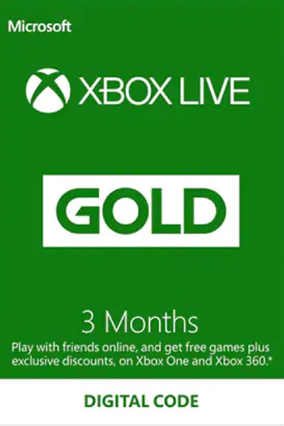 Xbox Live Gold Membership 3-Month